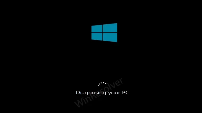 Fix - PC Stuck at 'Diagnosing Your PC' Stuck Loop Windows 11/10